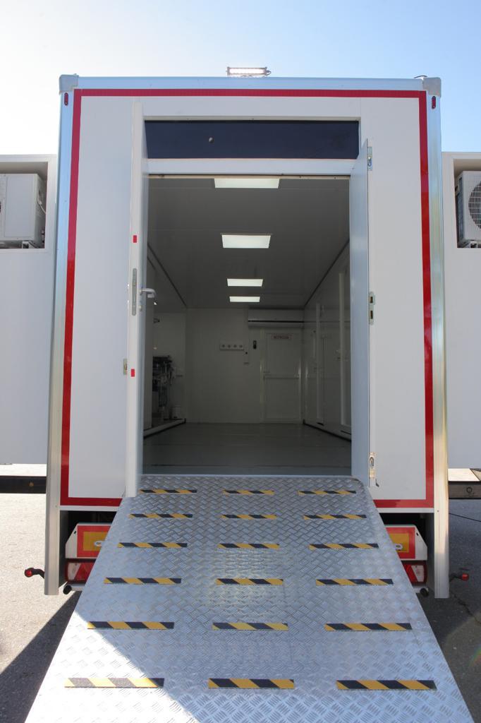 52922 - Mobile hospital trailer for sale Europe